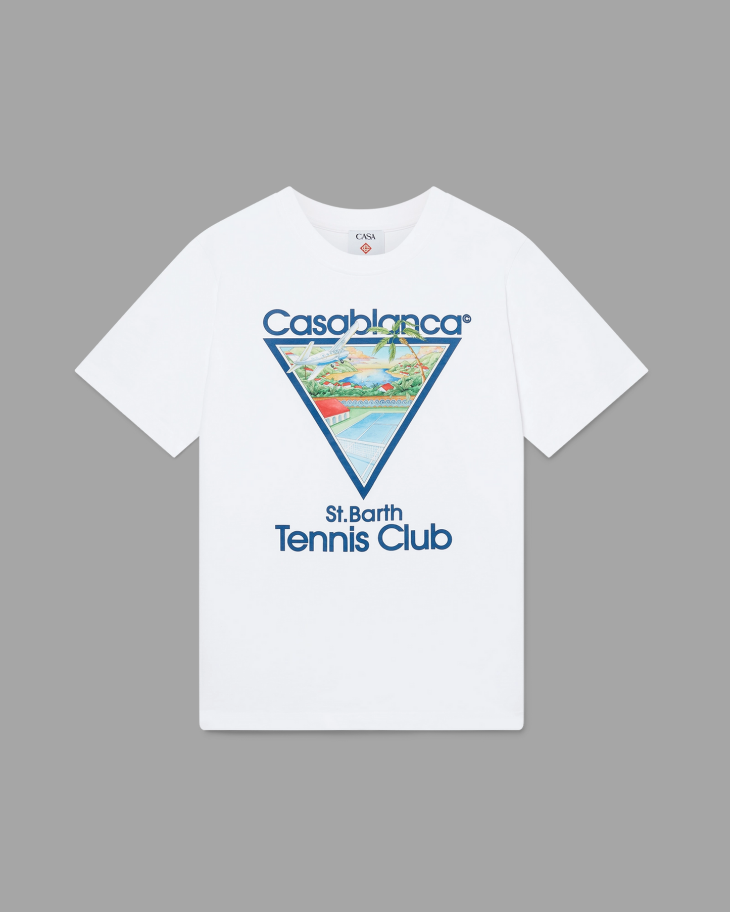 Casablanca St.Barth Tennis Club Unisex Tee