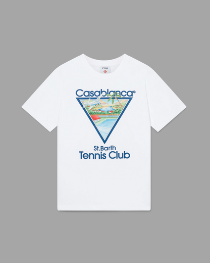 Casablanca St.Barth Tennis Club Unisex Tee