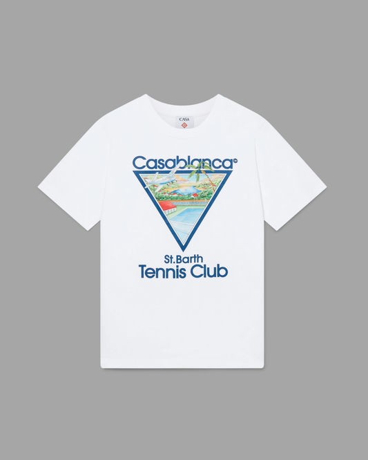 Casablanca St.Barth Tennis Club Unisex Tee